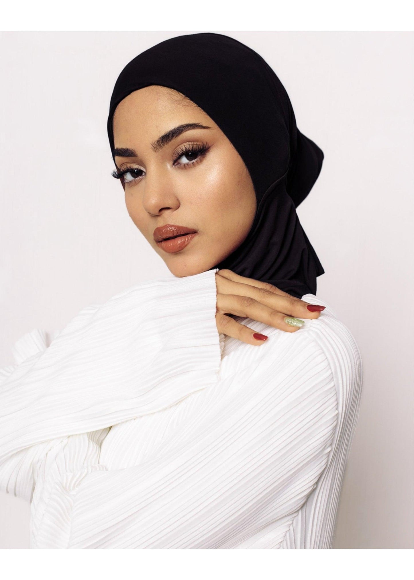 Bamboo Neck Cover - Obsidian