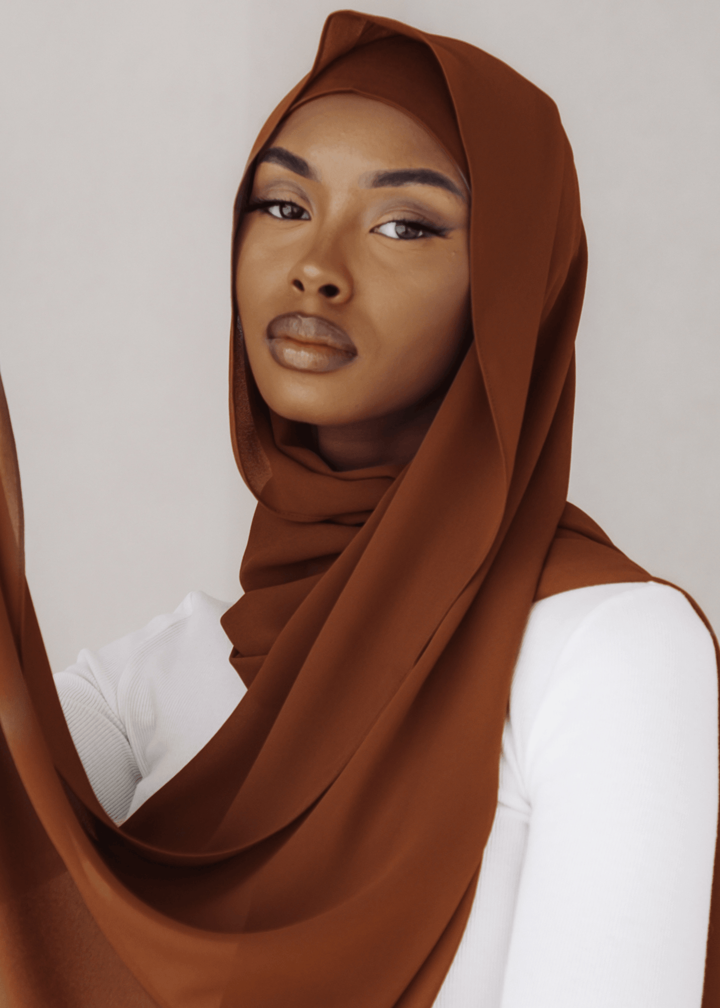 Matching Hijab & Undercap Set - Honey