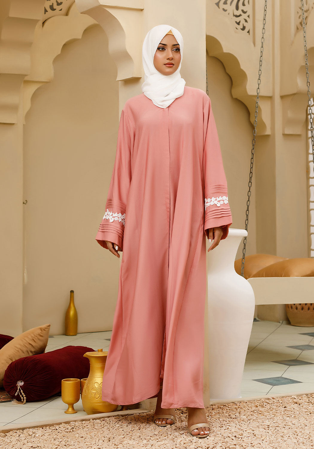 AYLIN PINK ABAYA