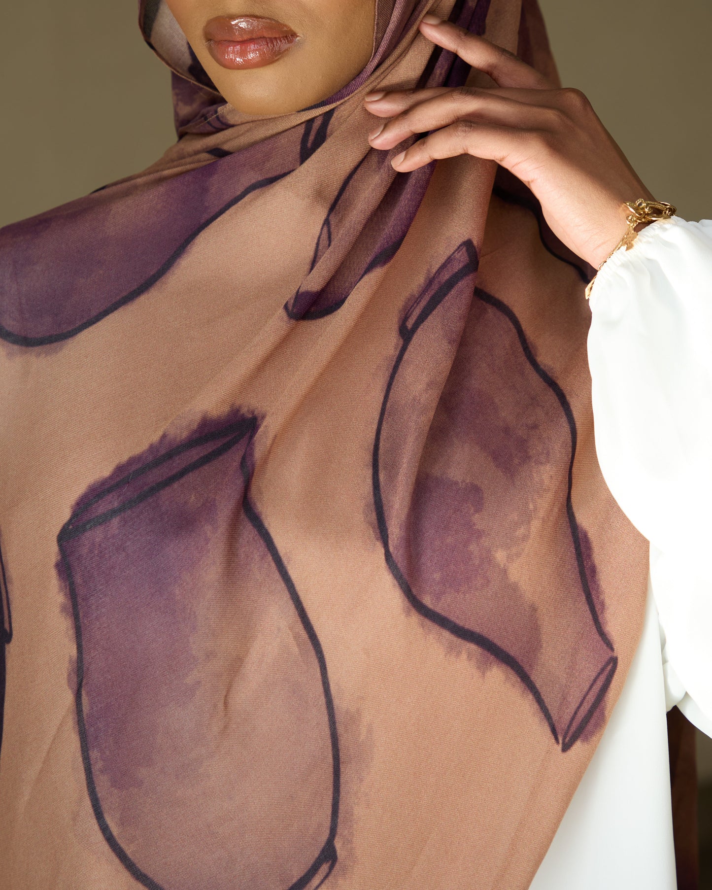 Printed Modal Hijab - Vessel