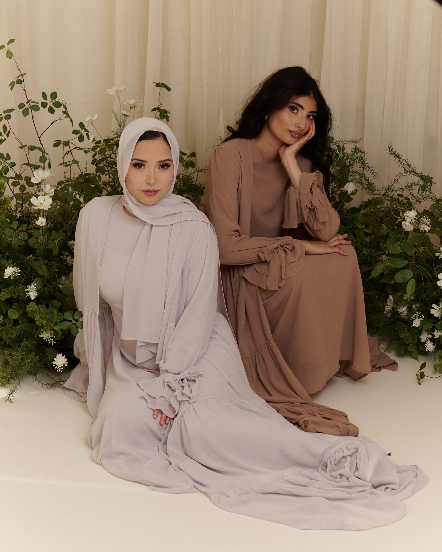 The Muse Abaya - Lilac