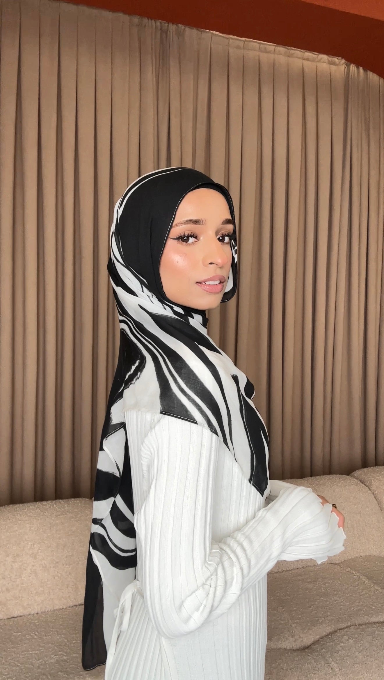 Printed Modal Hijab - Elysian