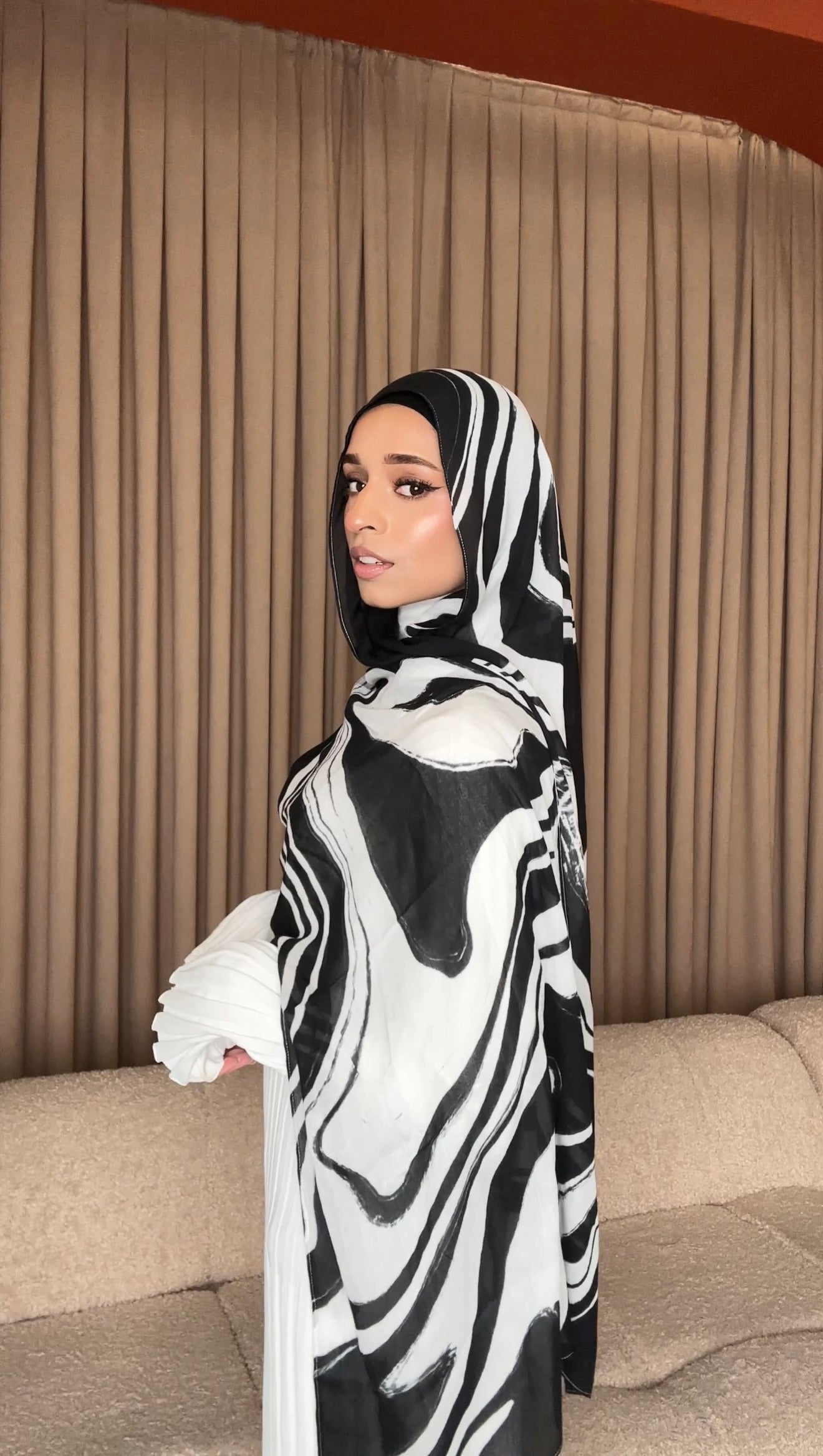 Printed Modal Hijab - Elysian