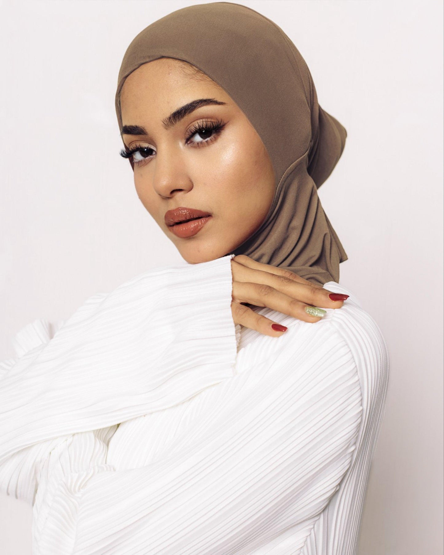 Bamboo Neck Cover - Chestnut