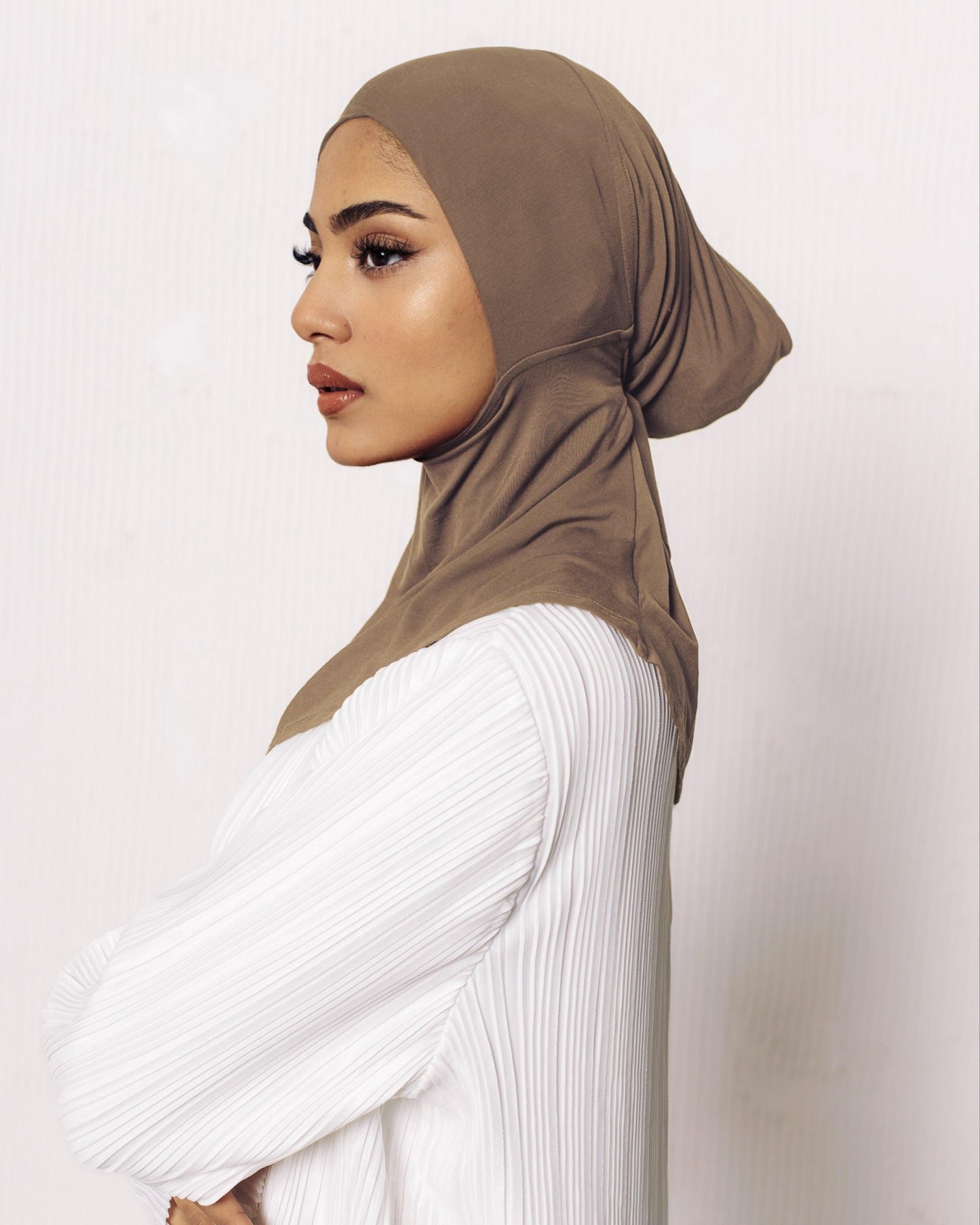 Bamboo Neck Cover - Chestnut