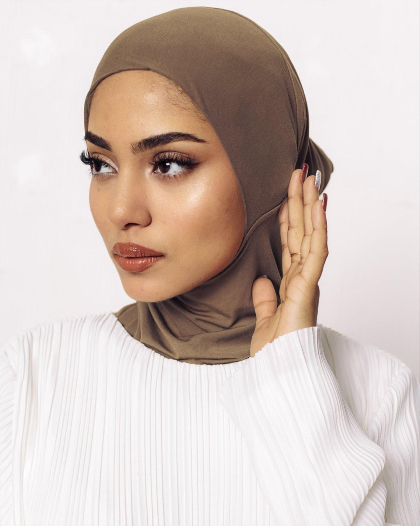 Bamboo Neck Cover - Chestnut