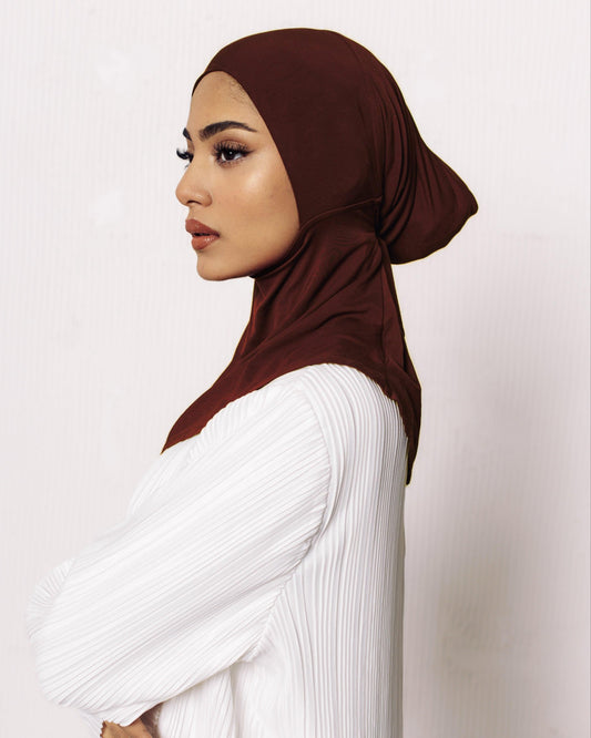 Bamboo Neck Cover - Cocoa