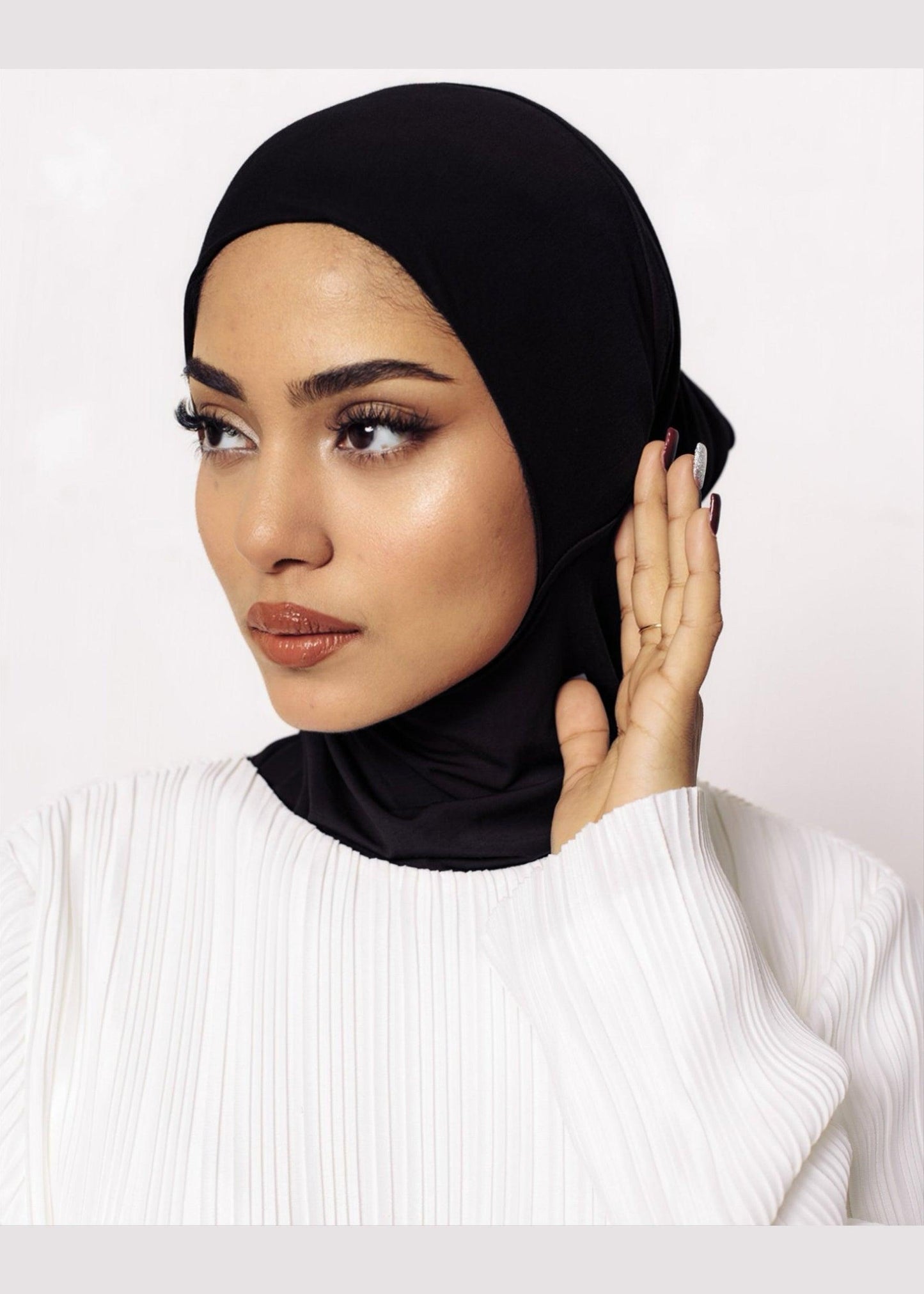 Bamboo Neck Cover - Obsidian