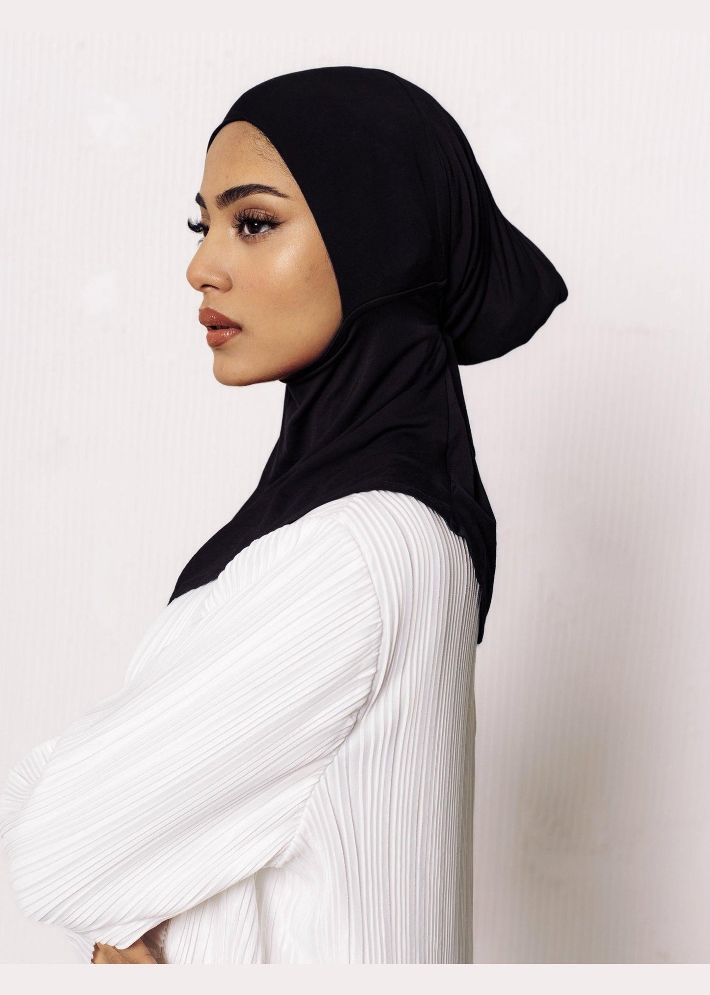 Bamboo Neck Cover - Obsidian