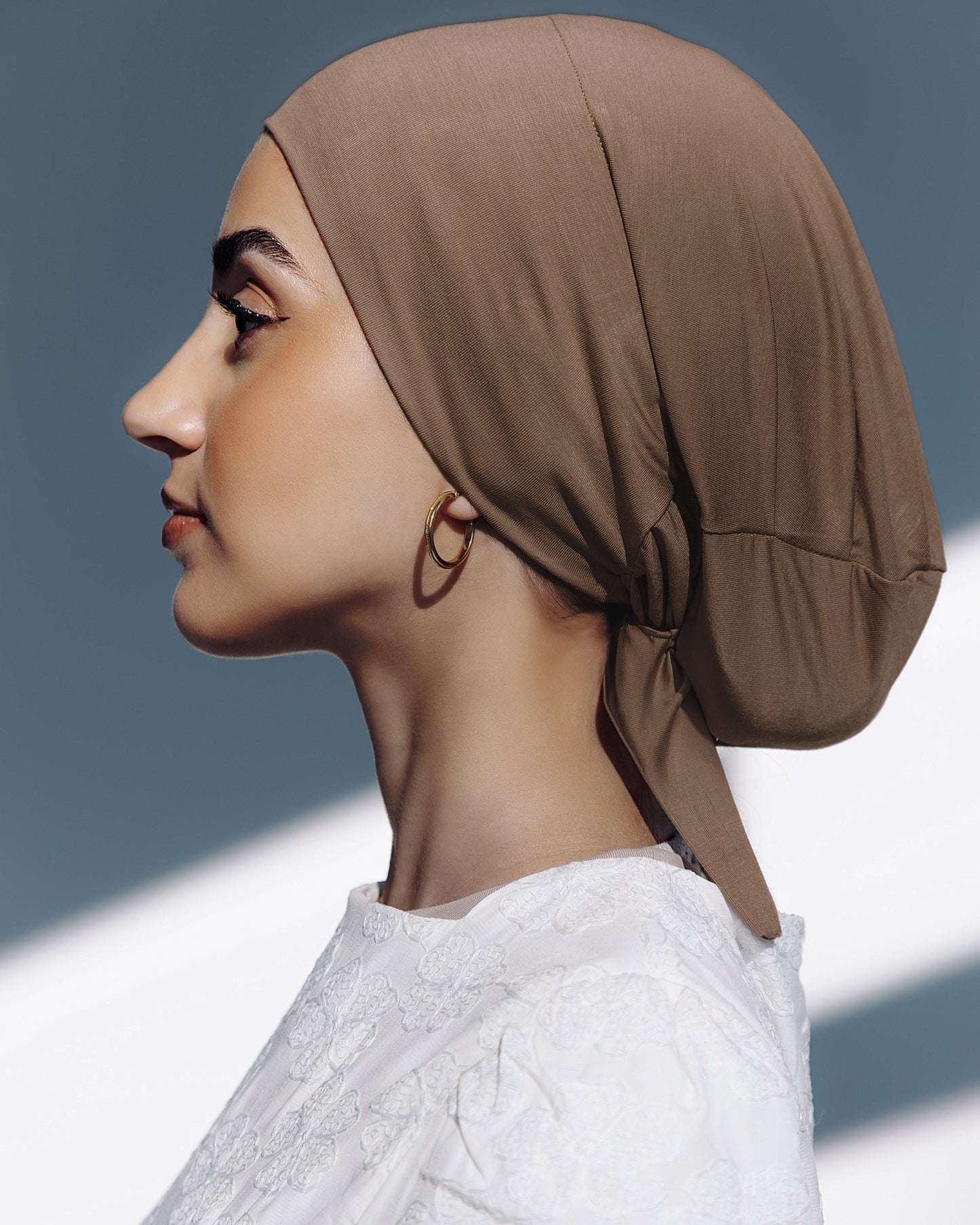 Bamboo Tie-Back Undercap - Chestnut