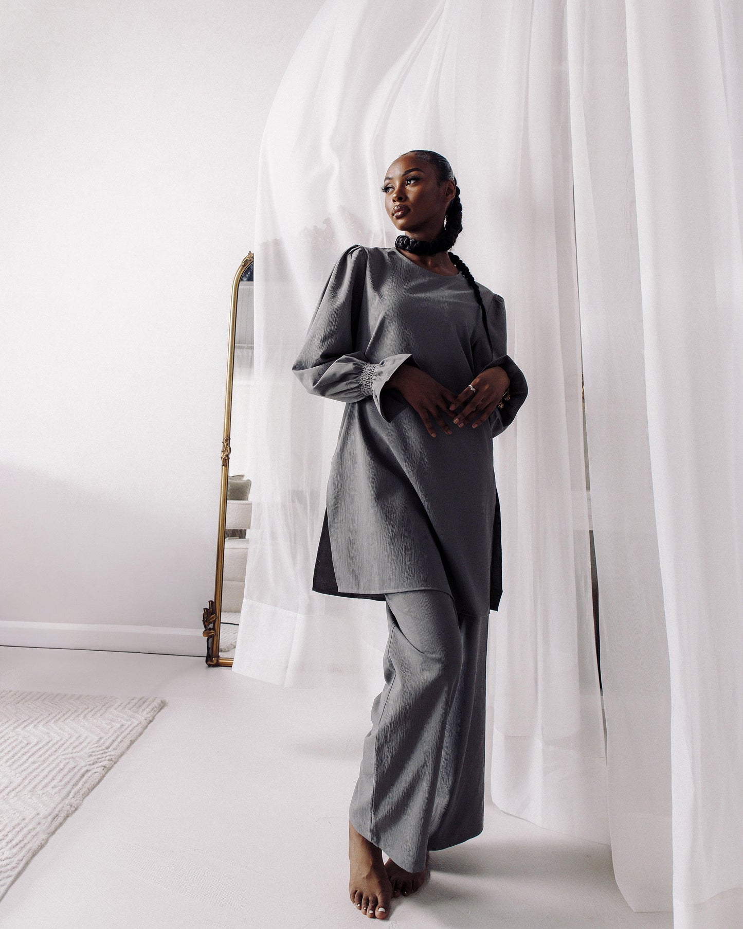 Everyday Pant - Amethyst Smoke