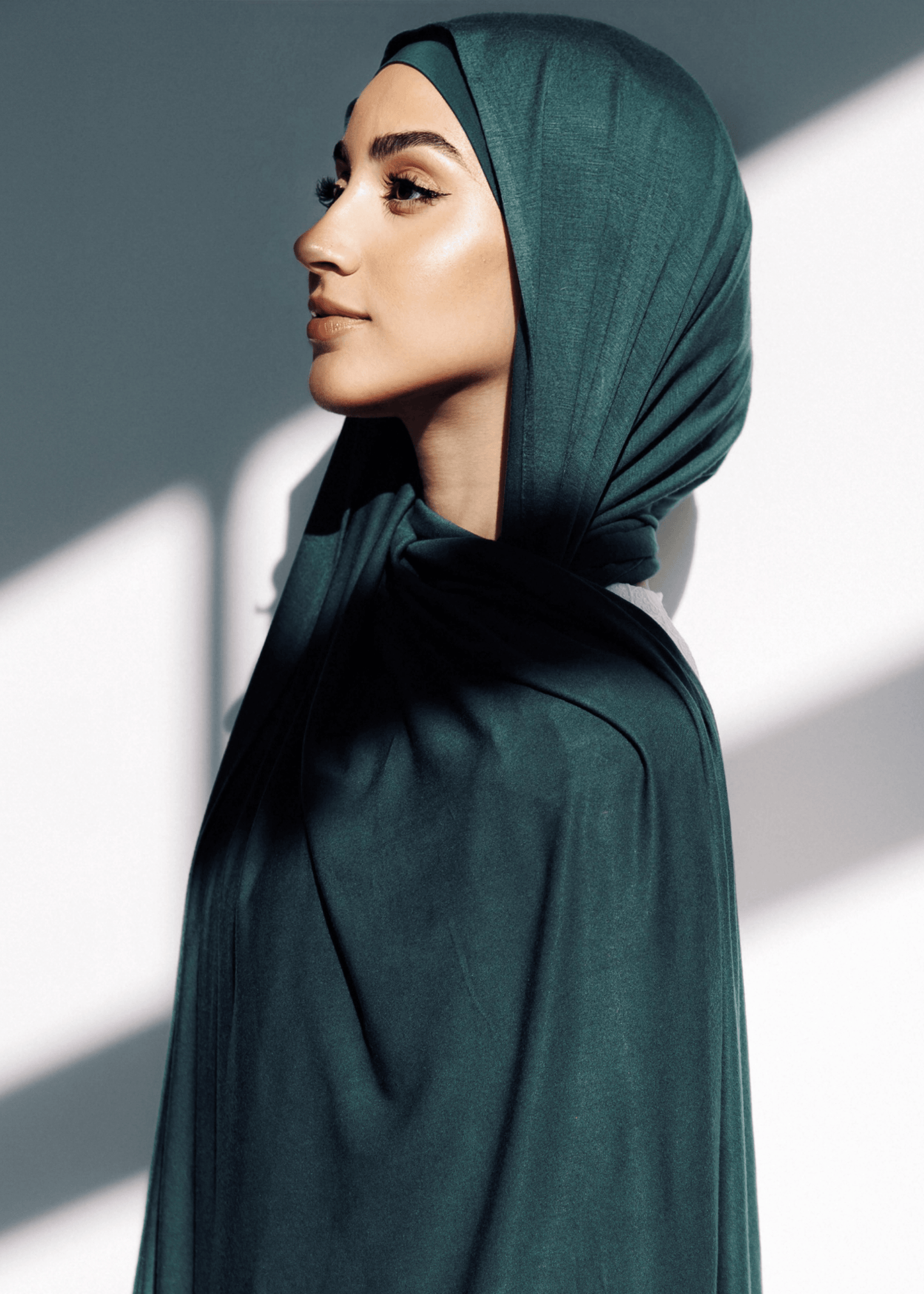 Jersey Matching Hijab & Undercap Set - Deep