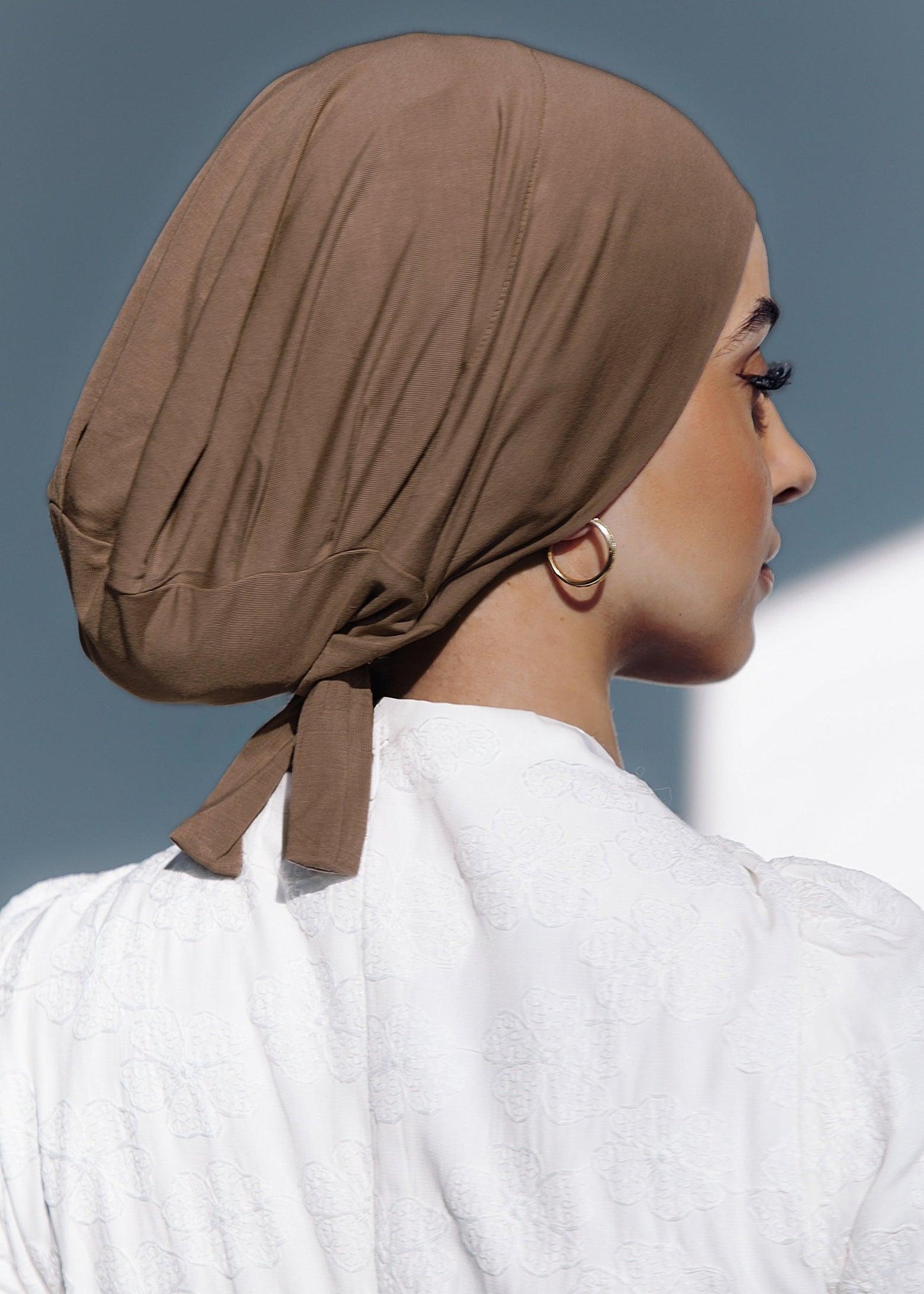 Matching Hijab & Undercap Set - Chestnut