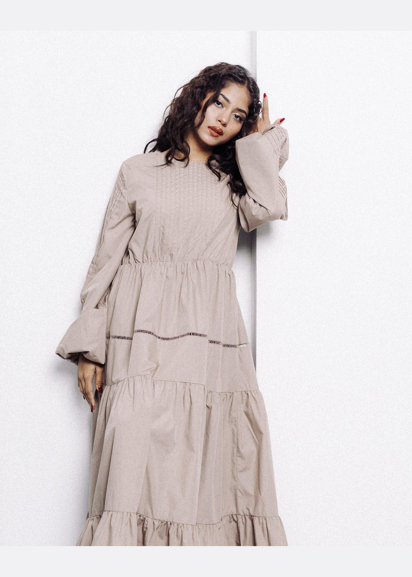 Yasmeen Maxi Dress - Sand