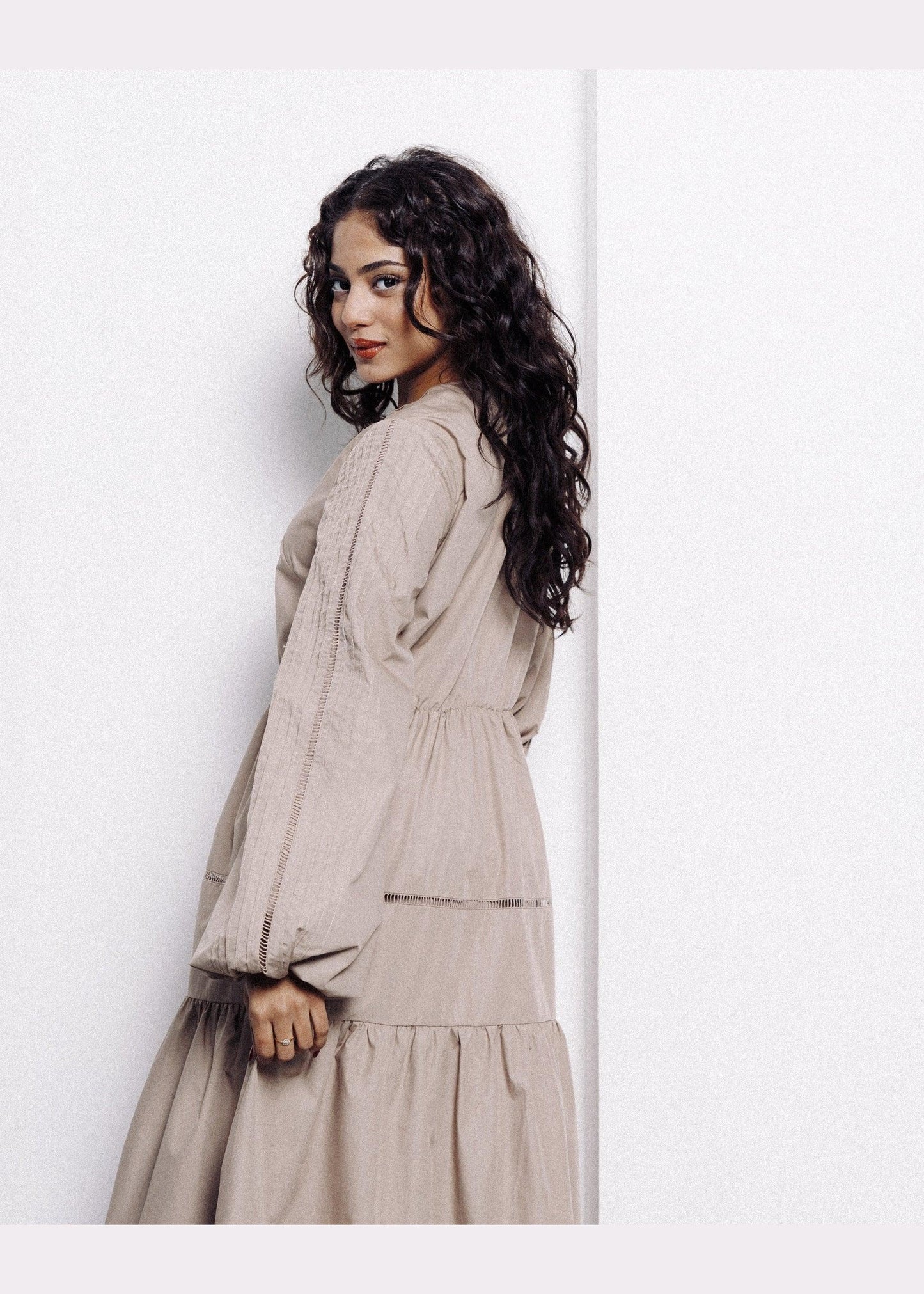 Yasmeen Maxi Dress - Sand